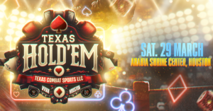 Texas Hold’Em Boxing Event at Arabia Shrine Center – Houston, TX – March 29, 2025